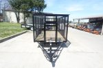 5x10 Straight Deck Debris Loader Utility Trailer (1) 3500lb Axle - Image 2