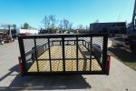 6' 4" x 10 Utility Trailer Dovetail Powder Coated With Gate 3,500lb Axle - Image 8
