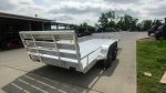 6.4' x 16' All Aluminum Utility Trailer Dual Axle Straight Deck 7K GVWR - Image 7