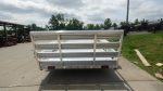6.4' x 16' All Aluminum Utility Trailer Dual Axle Straight Deck 7K GVWR - Image 8