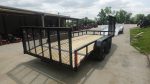 7x16 Dovetail Utility Trailer with Side Gate (2) 3500lb Axle 7k GVWR - Image 6