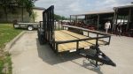 7x16 Dovetail Utility Trailer with Side Gate (2) 3500lb Axle 7k GVWR - Image 8