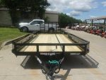 7x20 Heavy Duty Dovetail Utility Trailer Side Baskets (2) 5,200lb Axles Brakes - Image 2