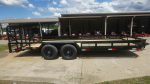 7x20 Heavy Duty Dovetail Utility Trailer Side Baskets (2) 5,200lb Axles Brakes - Image 3