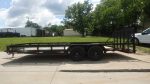 7x20 Heavy Duty Dovetail Utility Trailer Side Baskets (2) 5,200lb Axles Brakes - Image 9