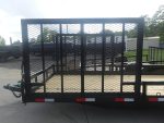 7x20 Heavy Duty Straight Deck Utility Trailer (2) 5,200lb Axles With (2) Side Gates 10K GVWR - Image 9