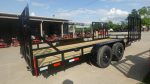7x20 Heavy Duty Straight Deck Utility Trailer (2) 5,200lb Axles With (2) Side Gates 10K GVWR - Image 8