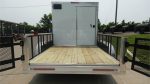 7x16 Tandem White V-Nose Hybrid Enclosed Trailer - Image 9