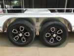 7' x 18' All Aluminum Utility Trailer Dual Axle Straight Deck 7K GVWR - Image 11
