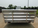 7' x 18' All Aluminum Utility Trailer Dual Axle Straight Deck 7K GVWR - Image 8
