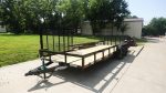 7x20 Dovetail Utility Trailer with Side Gate (2) 3,500lb Axles 7K GVWR - Image 3