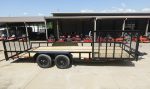 7x20 Dovetail Utility Trailer with Side Gate (2) 3,500lb Axles 7K GVWR