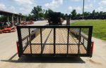 7x20 Dovetail Utility Trailer with Side Gate (2) 3,500lb Axles 7K GVWR - Image 6