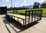 7x20 Dovetail Utility Trailer with Side Gate (2) 3,500lb Axles 7K GVWR - Image 7