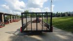 6.4x12 Straight Deck Utility Trailer 3,500lb Axles Tall Gate - Image 10