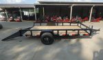 6.4x12 Straight Deck Utility Trailer 3,500lb Axles Tall Gate - Image 5