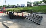 6.4x12 Straight Deck Utility Trailer 3,500lb Axles Tall Gate - Image 7