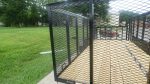 6.4x16 Dovetail Utility Trailer with 4ft Mesh Side (2) 3,500lb Axles - Image 18