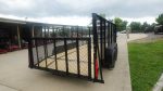 6.4x16 Dovetail Utility Trailer with 4ft Mesh Side (2) 3,500lb Axles - Image 4