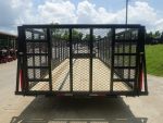 7x20 Heavy Duty Straight Deck Utility Trailer 4ft Mesh Sides (2) 5,200lb Axles - Image 7
