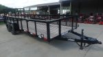 6.4x18 Utility Trailer with 2FT Mesh Sides & Gate (2) 3,500LB Axles GVWR 7K - Image 3