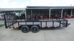 6.4x18 Utility Trailer with 2FT Mesh Sides & Gate (2) 3,500LB Axles GVWR 7K - Image 4