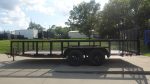 6.4x18 Utility Trailer with 2FT Mesh Sides & Gate (2) 3,500LB Axles GVWR 7K - Image 7