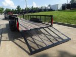 6.4x18 Utility Trailer with 2FT Mesh Sides & Gate (2) 3,500LB Axles GVWR 7K - Image 9