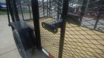 5x8 Straight Deck Utility Trailer with 4ft Mesh Side 3500lb Axle - Image 14