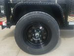 5x8 Straight Deck Utility Trailer with 4ft Mesh Side 3500lb Axle - Image 18