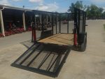 5x8 Straight Deck Utility Trailer with 4ft Mesh Side 3500lb Axle - Image 9