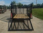 5x8 Straight Deck Utility Trailer with 4ft Mesh Side 3500lb Axle - Image 10