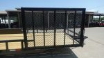 7x20 Powder Coated Straight Deck Utility Trailer with Side Gate (2) 3,500lb Axles - Image 9