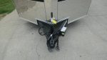 7x16 Black Hybrid Enclosed Trailer (2) 7000LB Axles Storage 14 Ply Tires - Image 9