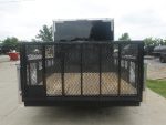 7x16 Black Hybrid Enclosed Trailer (2) 7000LB Axles Storage 14 Ply Tires - Image 7