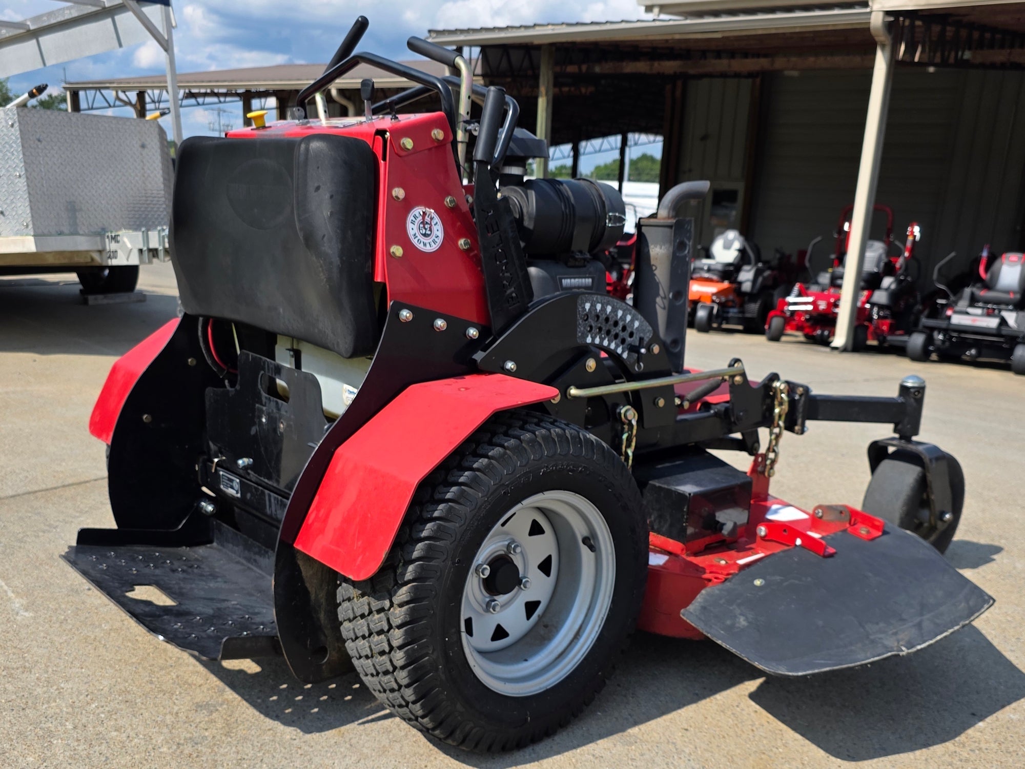 Used Bradley 52SC-BS26 52" Stand On Compact Zero Turn Mower (0569) - Image 7