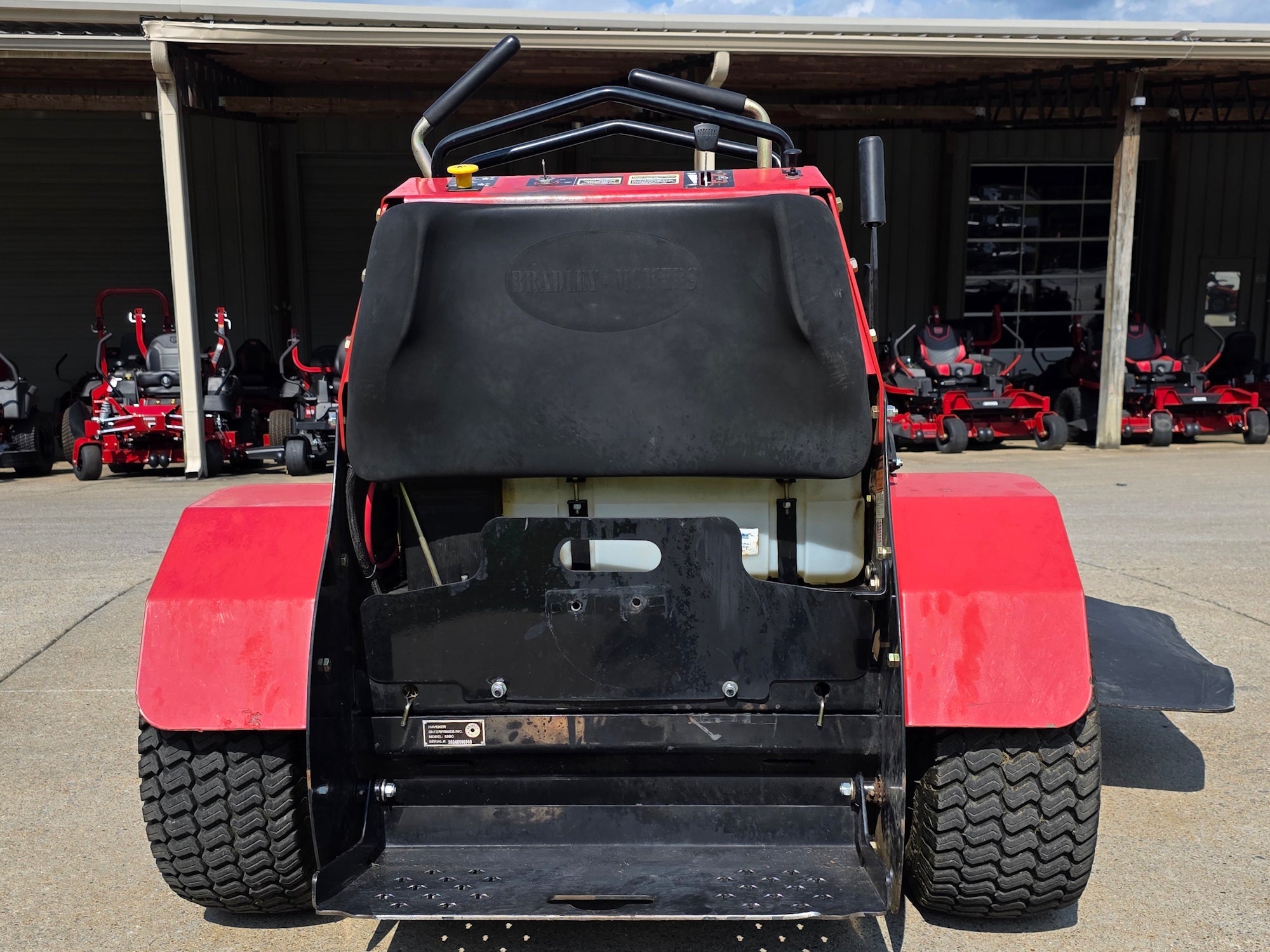 Used Bradley 52SC-BS26 52" Stand On Compact Zero Turn Mower (0569) - Image 6