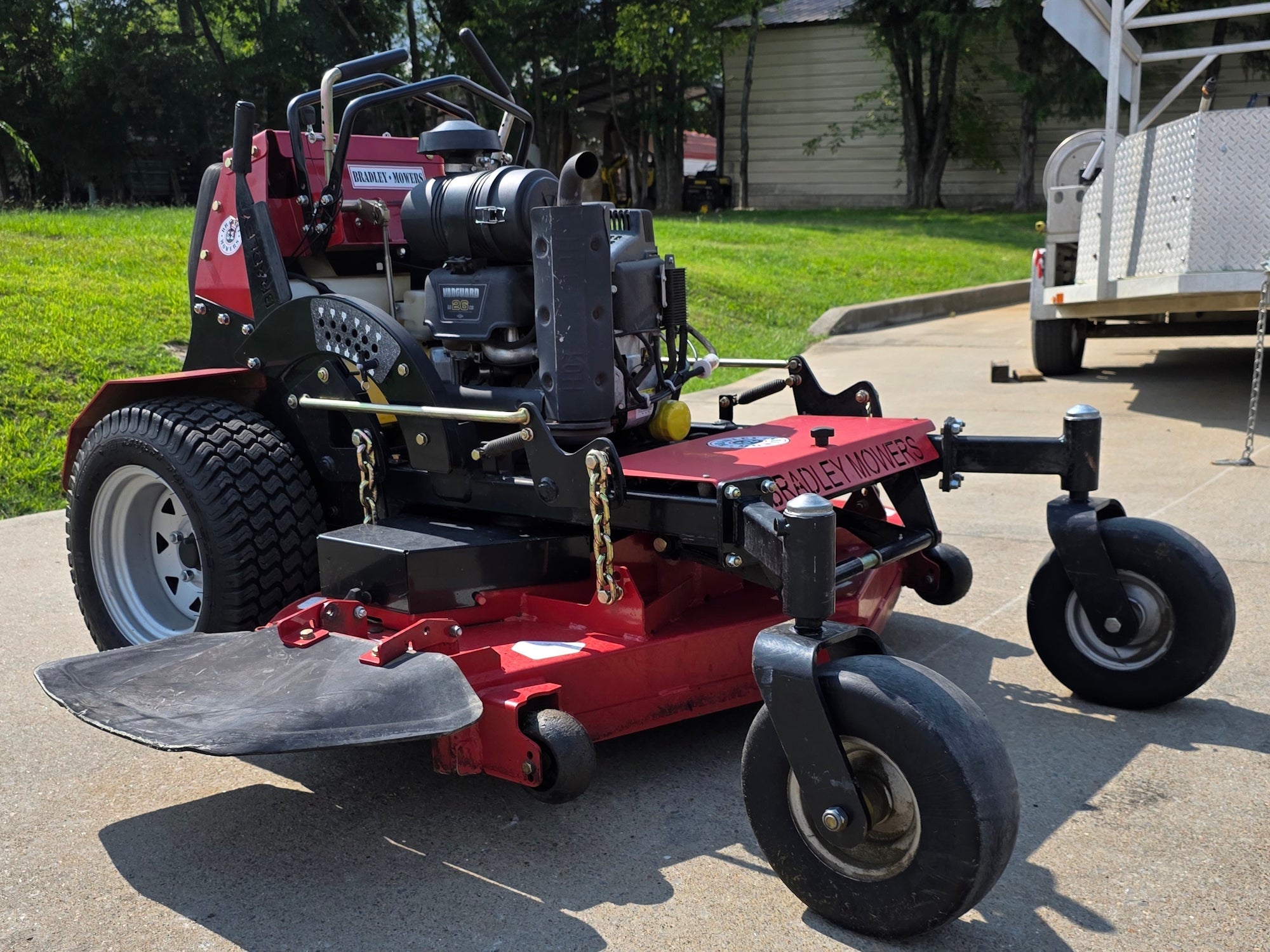 Used Bradley 52SC-BS26 52" Stand On Compact Zero Turn Mower (0569) - Image 1