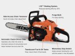 Echo CS-3410 16" Gas Chainsaw 34.4cc with Rear Handle - Image 2