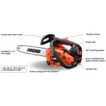 Echo CS-271T Chainsaw Top Handle 12" Bar 26.9cc Engine - Image 2
