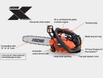 Echo X Series CS-2511T-12 Gas Chainsaw 25cc With 12" Bar - Image 2