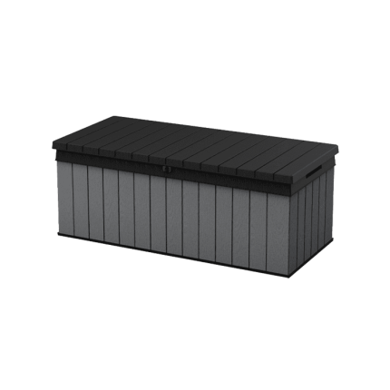 Keter Darwin 380L Plastic Storage Box – Grey