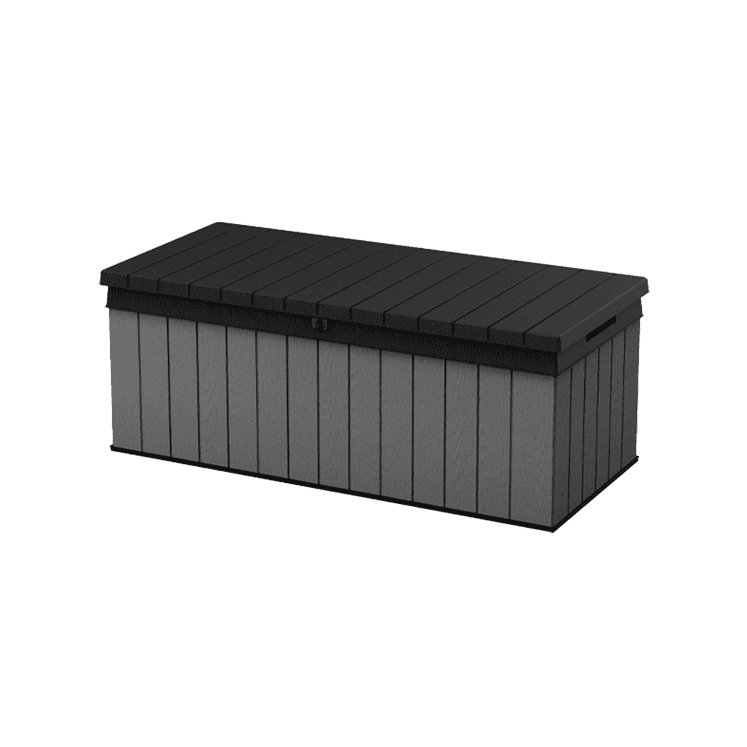 GREY Keter Darwin 380L Plastic Storage Box – Grey