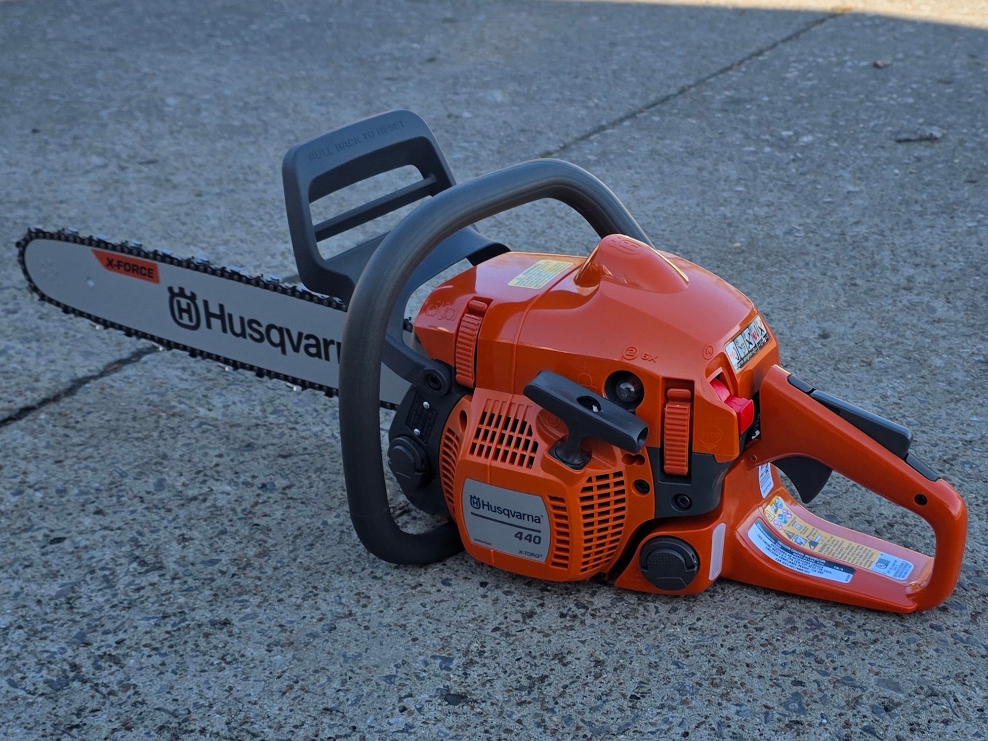 Husqvarna 440 18" Chainsaw 40.9 cc Engine Fully Assembled (Unboxed) - Image 5