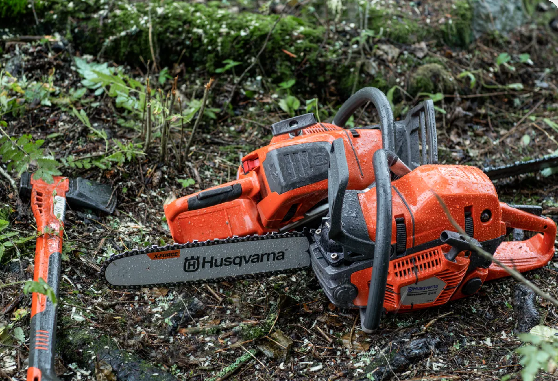 Husqvarna 545 Mark II Gas-Powered 20" Chainsaw 50.1cc X-Torq .050 Gauge (Unboxed) - Image 6