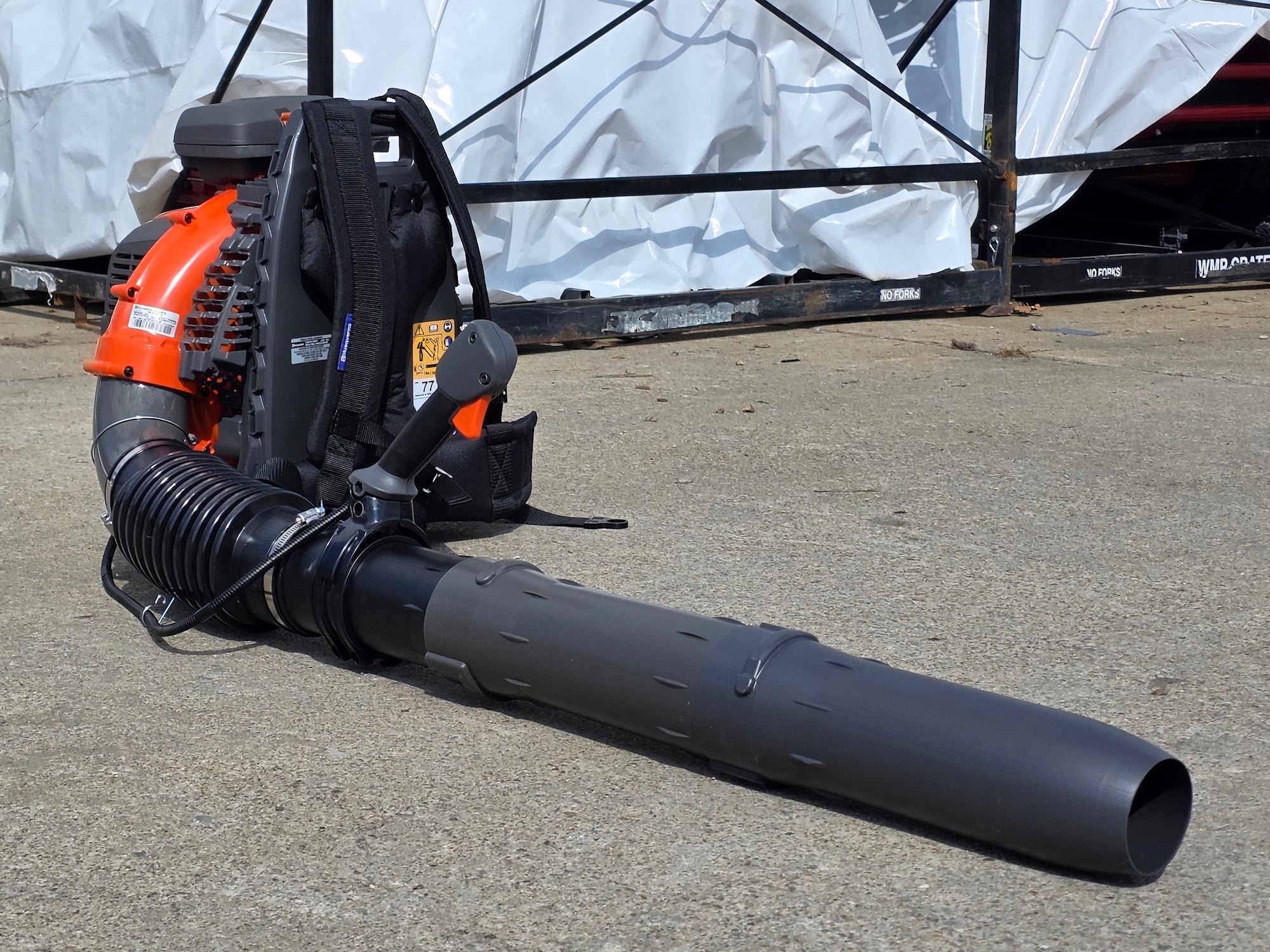 Husqvarna 570BTS Backpack Blower 65cc Tube Throttle 770CFM (Unboxed) - Image 9