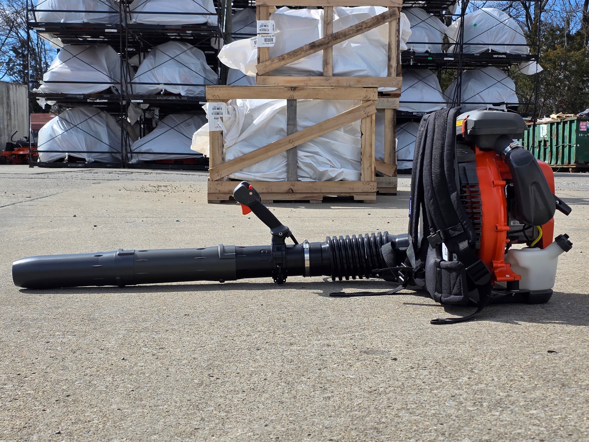 Husqvarna 570BTS Backpack Blower 65cc Tube Throttle 770CFM (Unboxed) - Image 4
