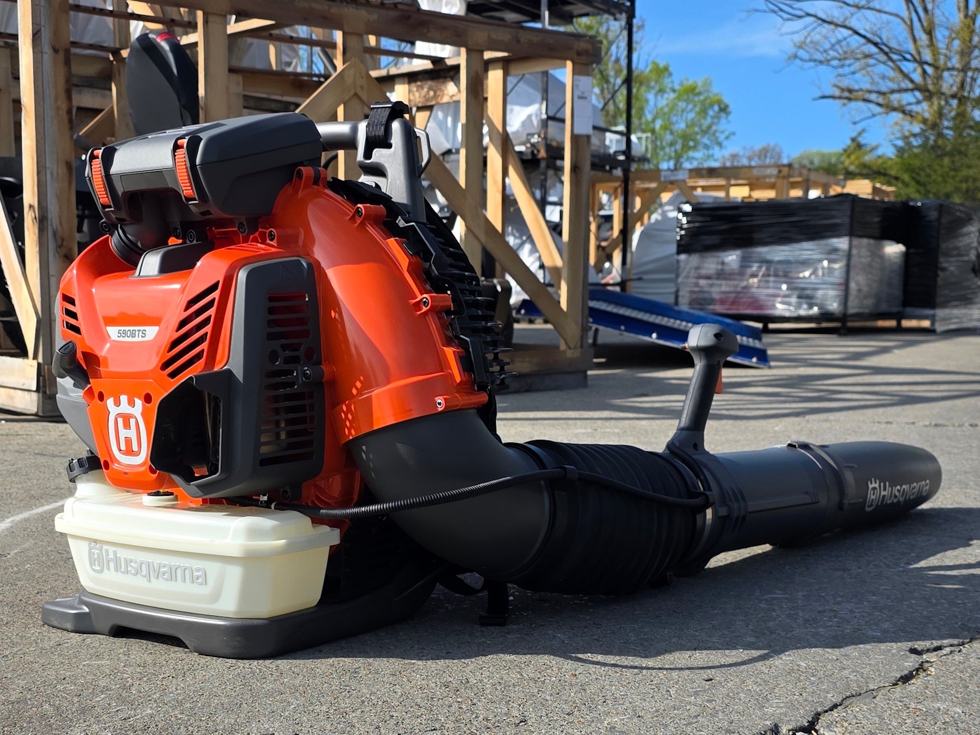Husqvarna 590BTS Pro Backpack Blower LowVib 216MPH (Unboxed) - Image 6