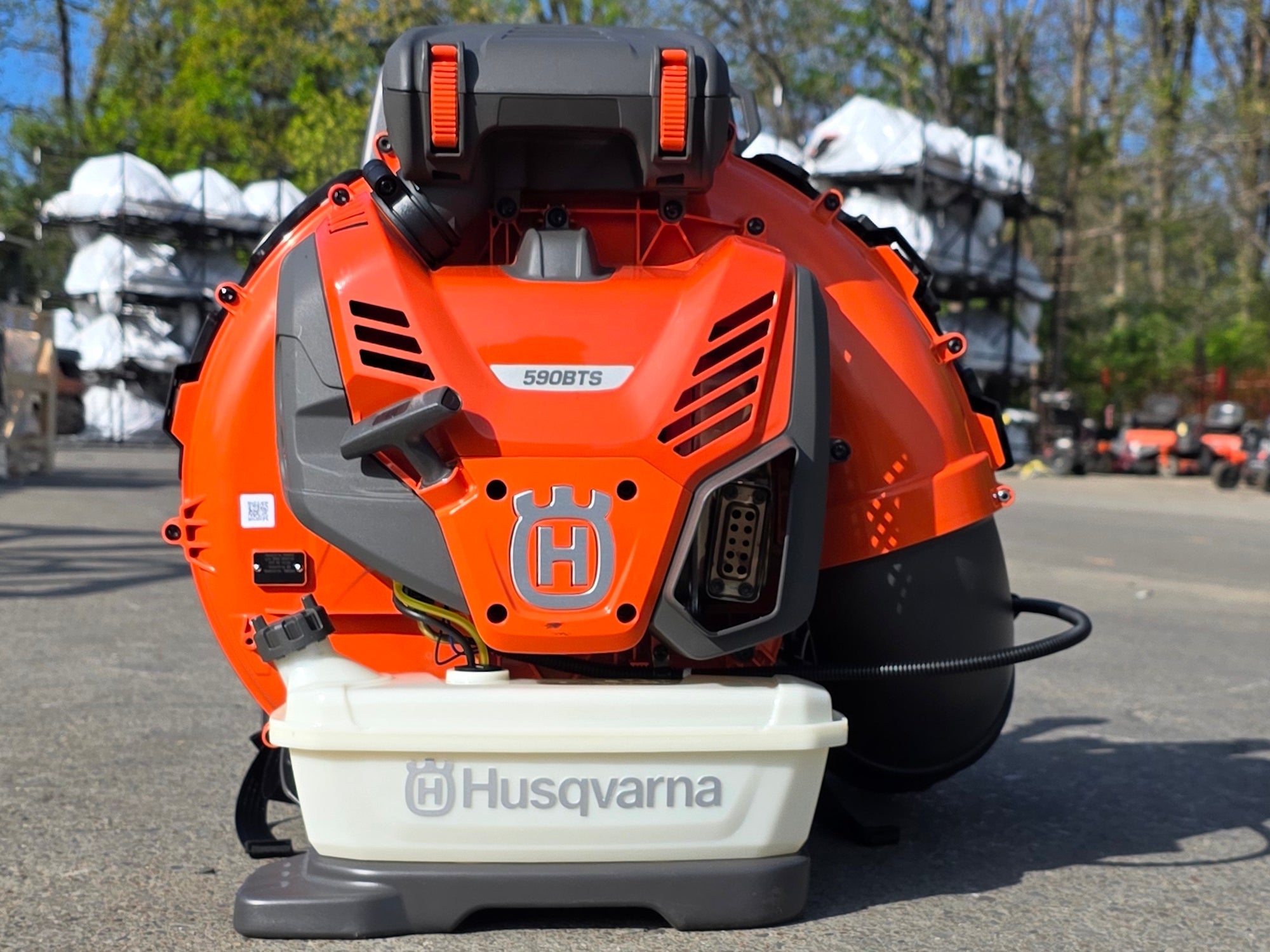 Husqvarna 590BTS Pro Backpack Blower LowVib 216MPH (Unboxed) - Image 5
