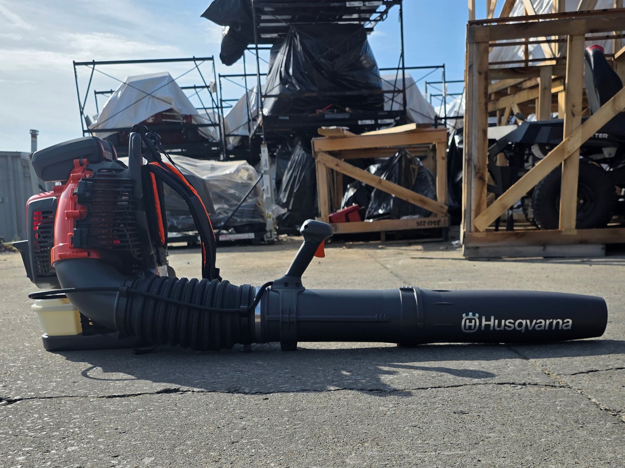 Husqvarna 590BTS Pro Backpack Blower LowVib 216MPH (Unboxed) - Image 7